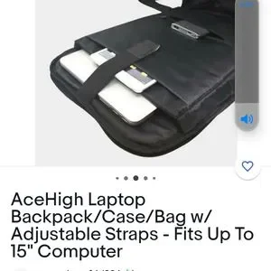 ACEHIGH | Bags | Acehigh Mtxbackpack Laptop | Poshmark